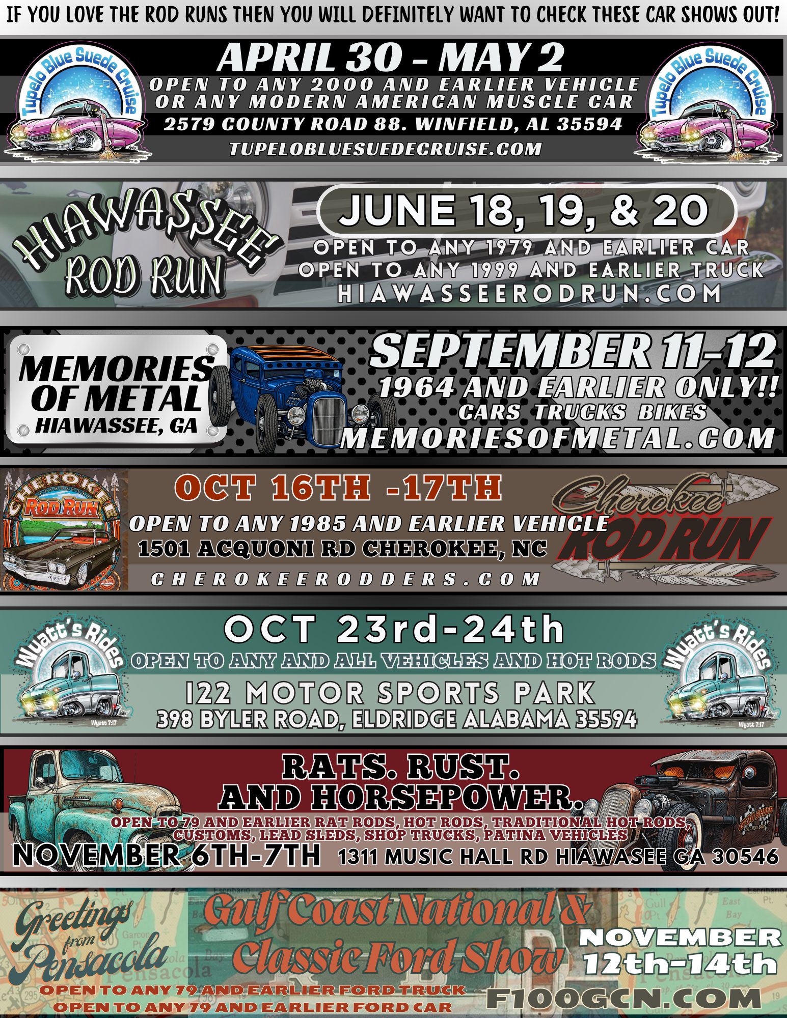 For those who like our show and want... - Cherokee Rodders | Facebook