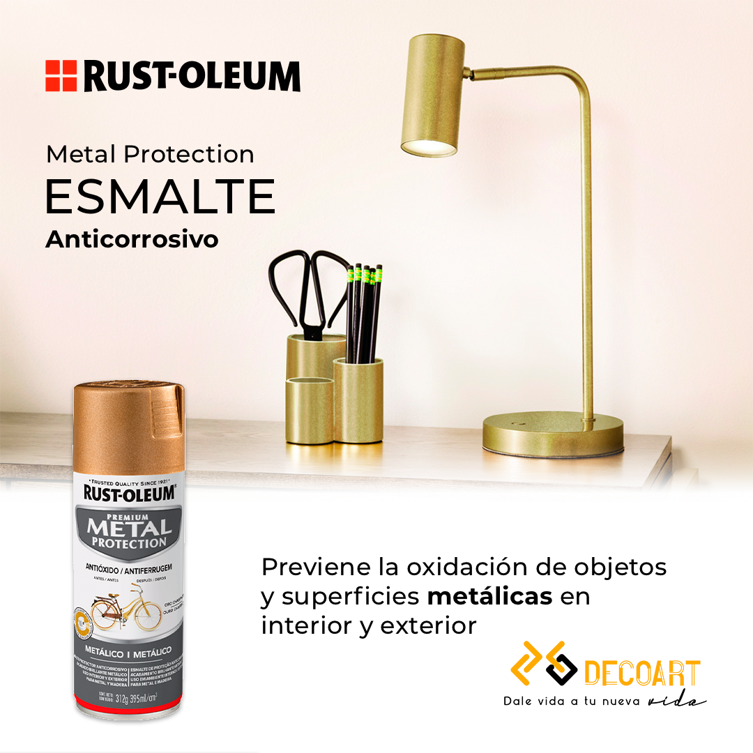 Decoart - Rust-Oleum® Metal Protection es un esmalte...