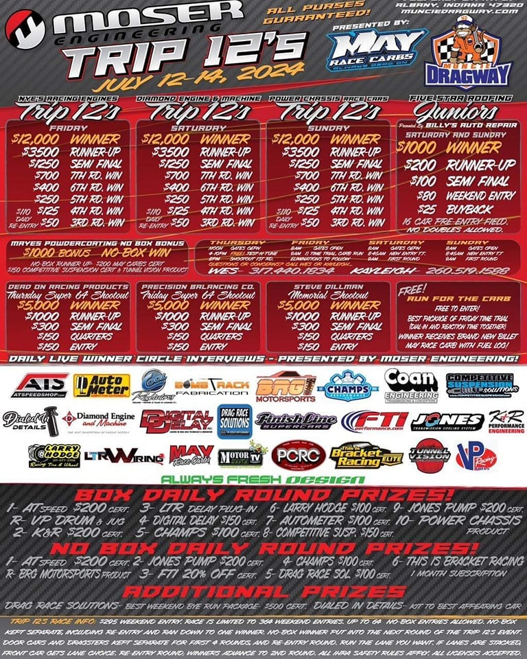 May Race Carbs