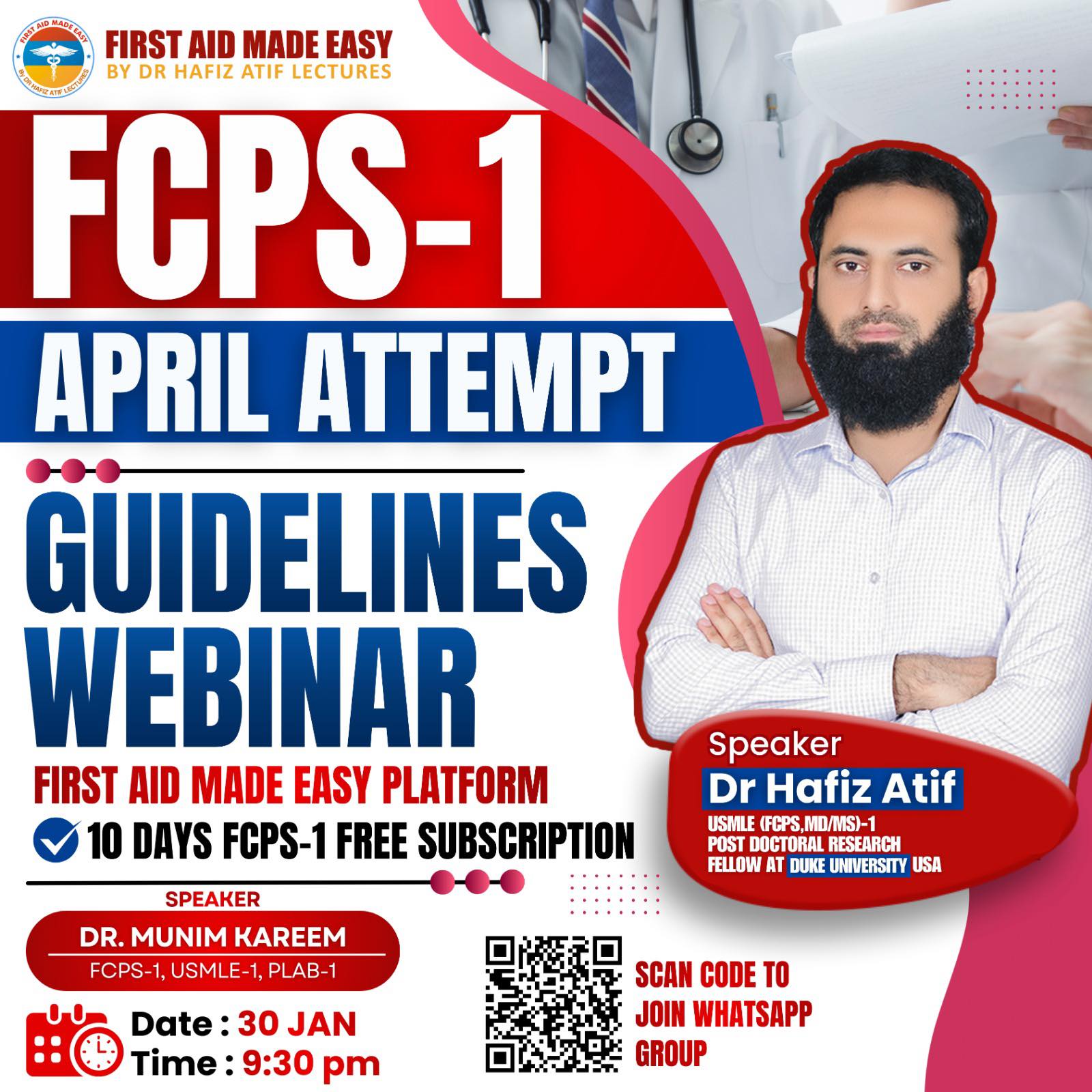 📢 *FCPS-1 April 2026... - First aid made easy online class | Facebook