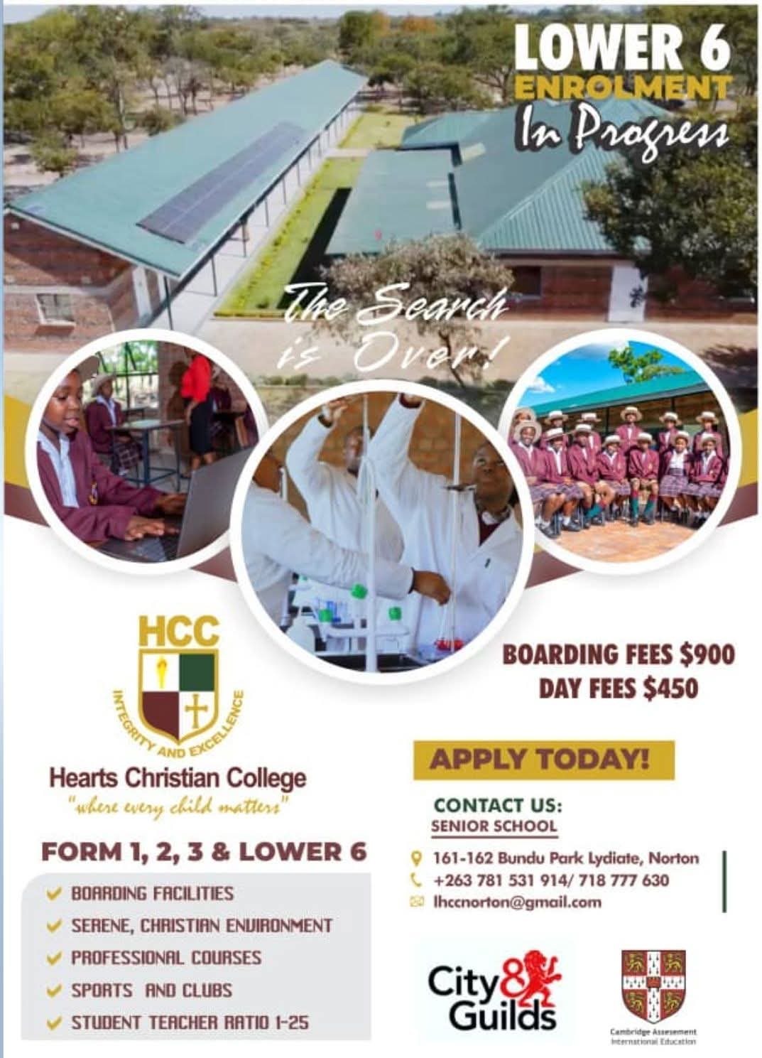 Hearts... - Hearts Christian College Group of Schools
