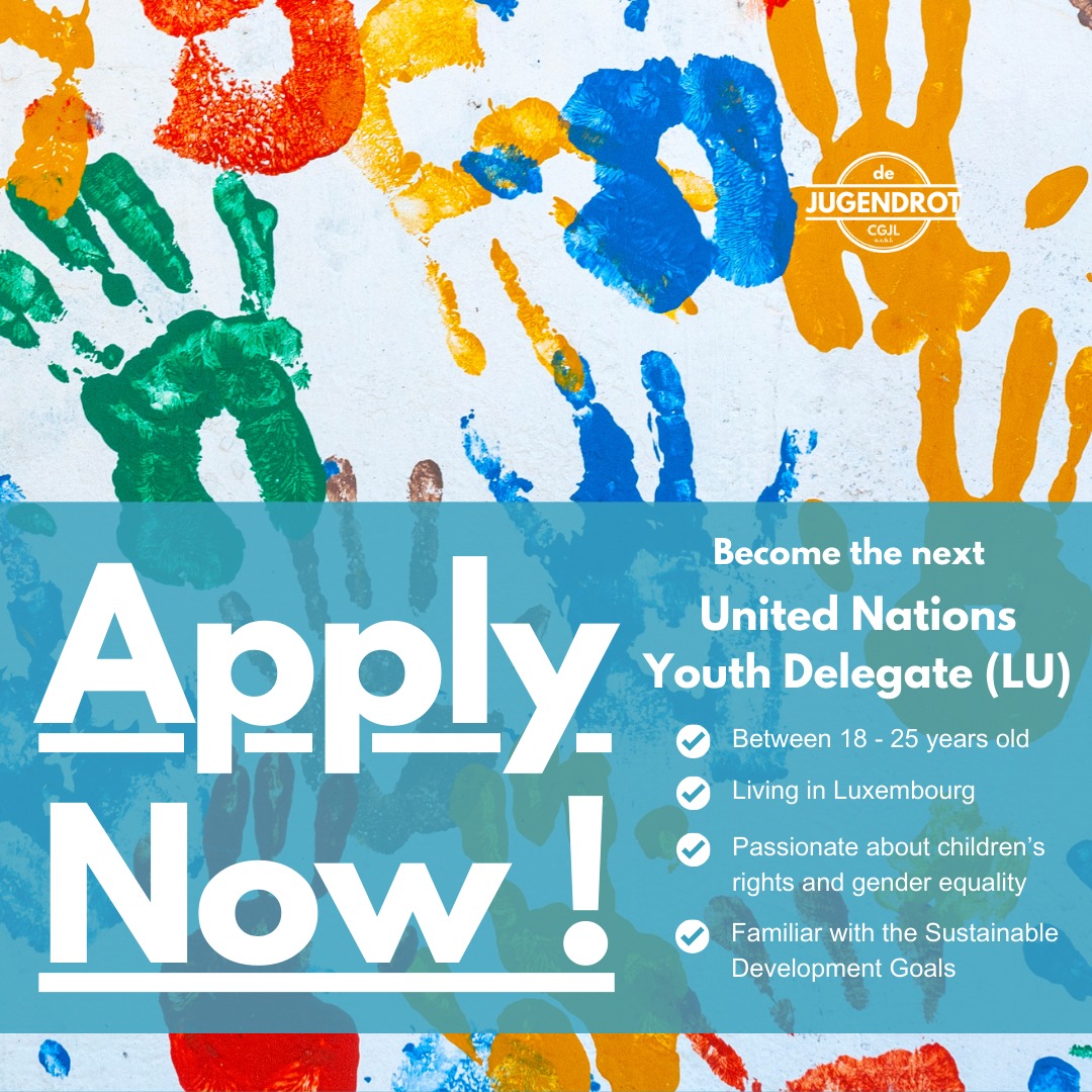 UN Youth Delegates Luxembourg