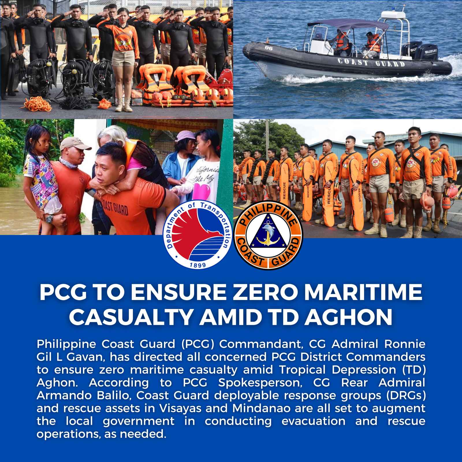 𝐏𝐂𝐆 𝐓𝐎 𝐄𝐍𝐒𝐔𝐑𝐄 𝐙𝐄𝐑𝐎 𝐌𝐀𝐑𝐈𝐓𝐈𝐌𝐄... - Philippine Coast Guard | Facebook