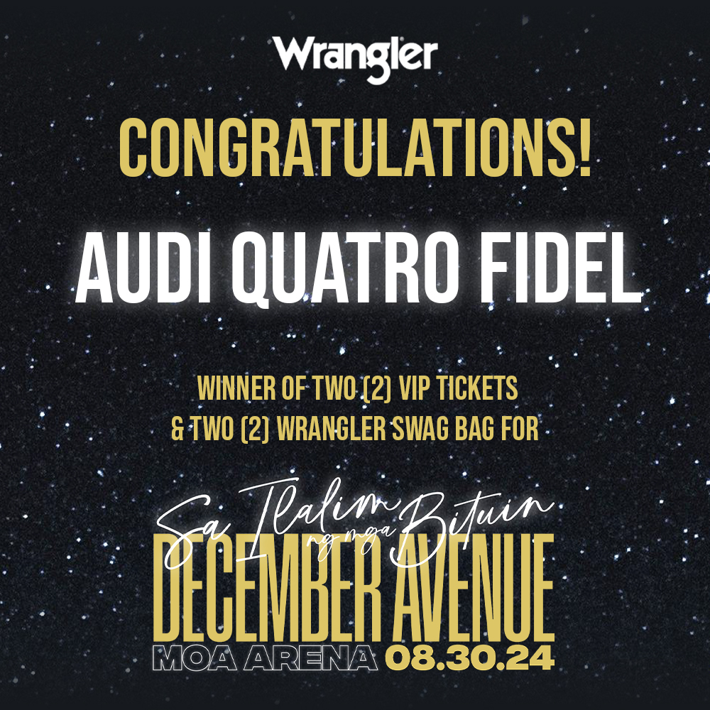 🎉 Congratulations, Audi Quatro... - Wrangler Philippines | Facebook