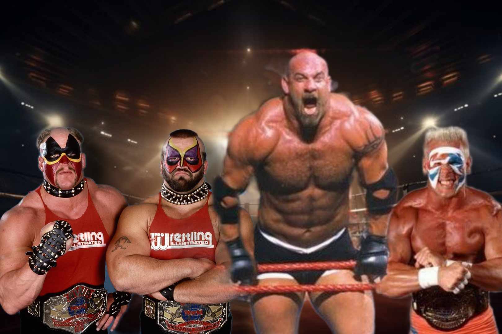The Road Warriors vs The Steiner Brothers! #RoadWarriors