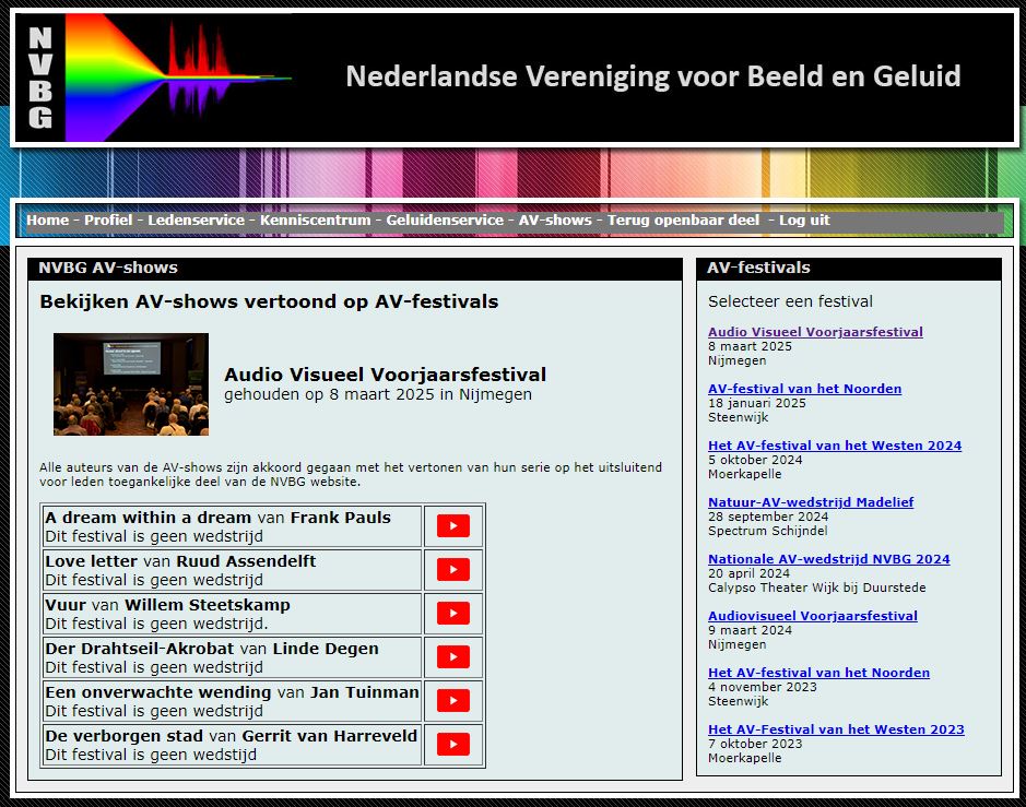 Ned. Vereniging voor Beeld en Geluid NVBG | Facebook