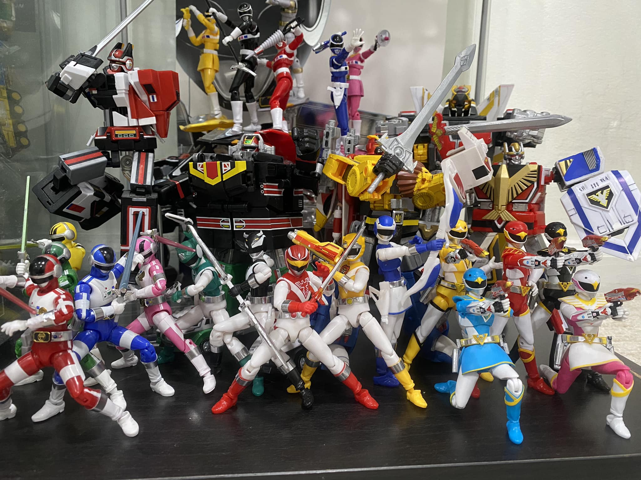 Just opened up my Jetman shodo figures. Man I love this line!