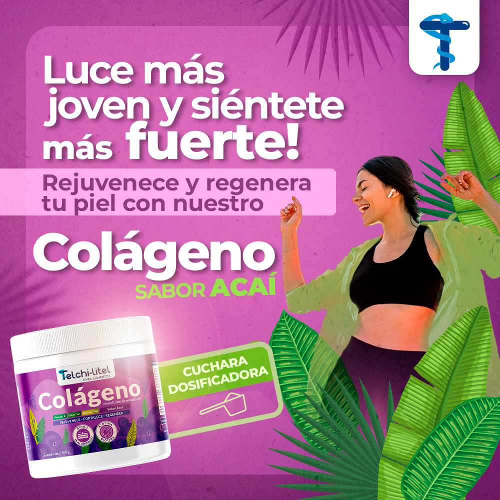 Telchi - 🌟 Rejuvenece y regenera desde adentro 🌟 Con nuestro Colágeno ...