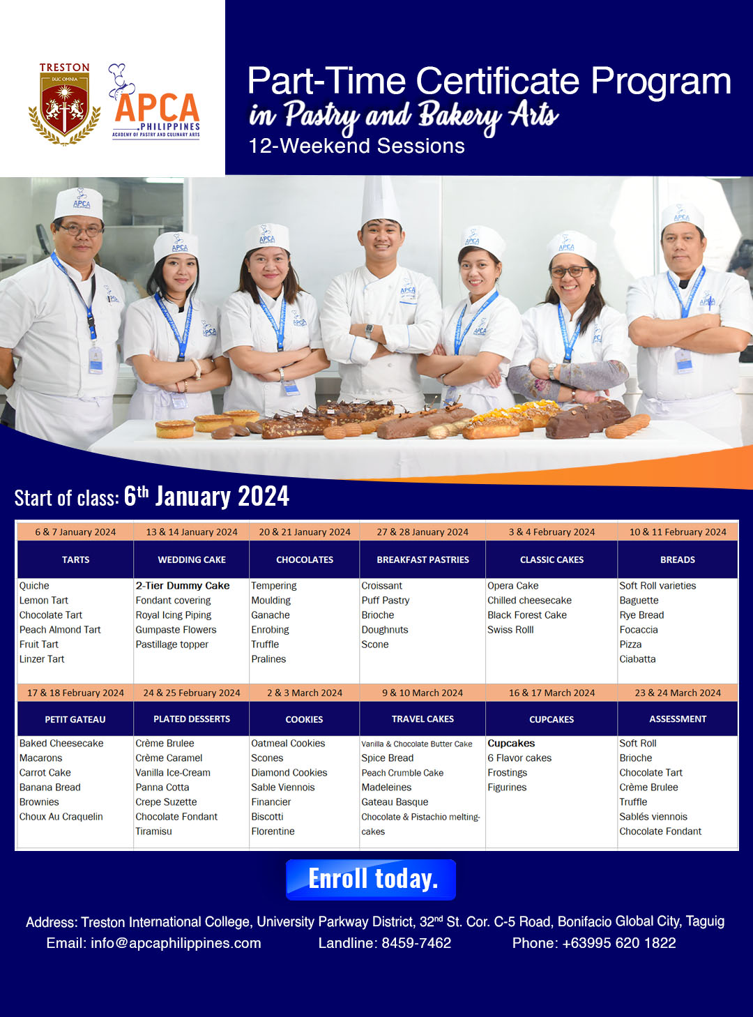 12-Weekend Part time Certificate... - APCA Philippines | Facebook