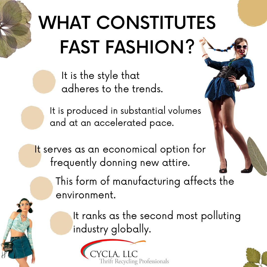 Cycla - What is fast fashion? 🛍️ Fast fashion is a model... | Facebook