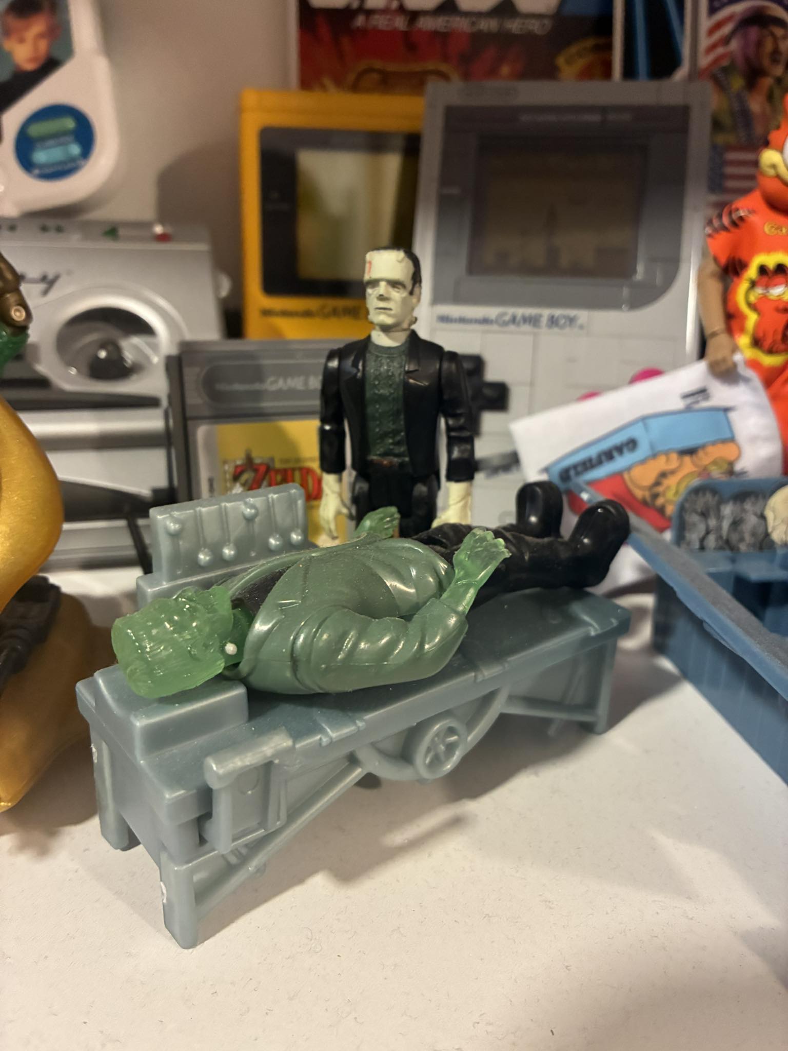 ビンテージ ユニバーサルモンスターズ 1980s remco 4体セット 未開封