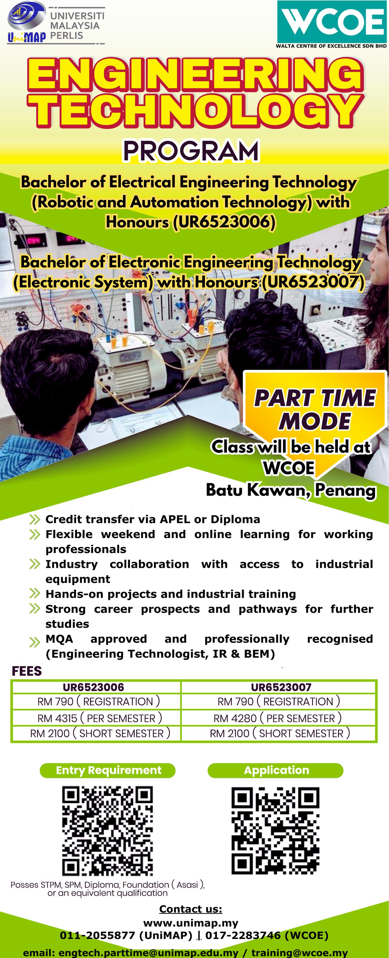 Intake March 2026 & October 2026!... - WCOE_Training Centre | Facebook