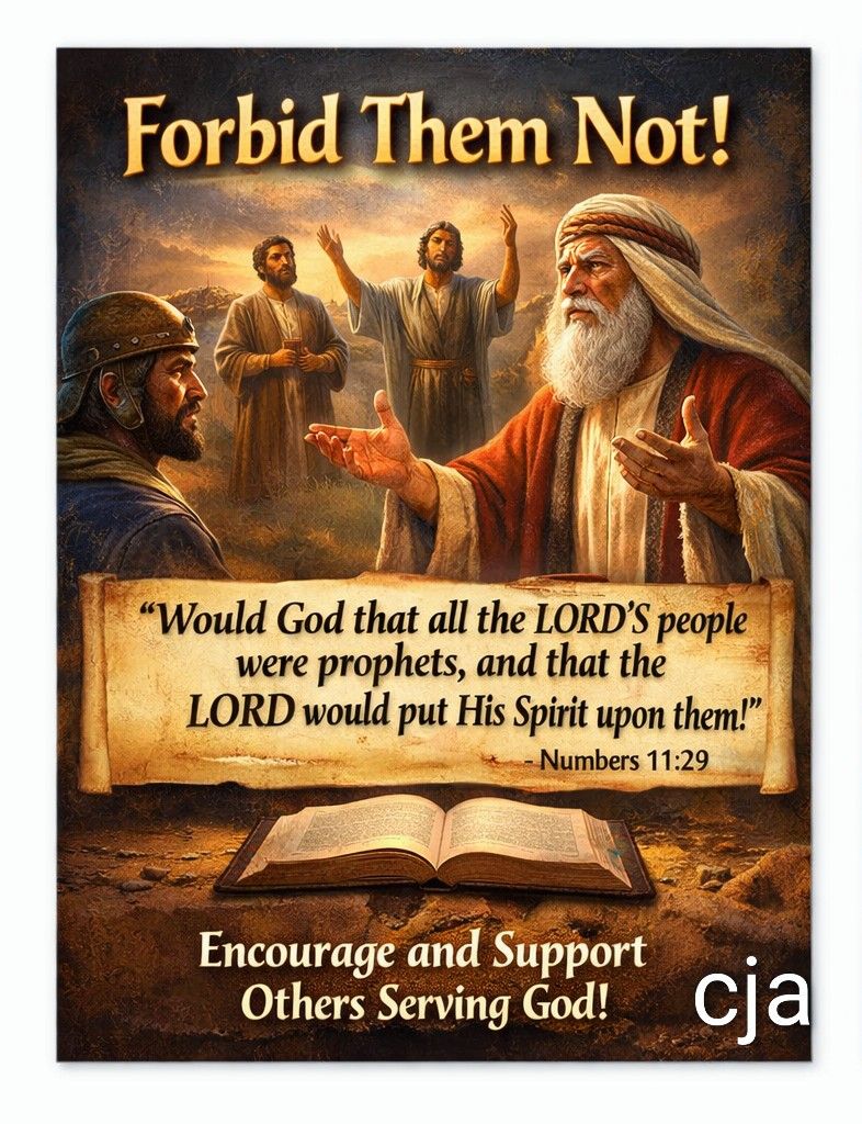 Young Moses – Banging In The Spirit Today's devotion: “And there ran a young man, and told Moses, and