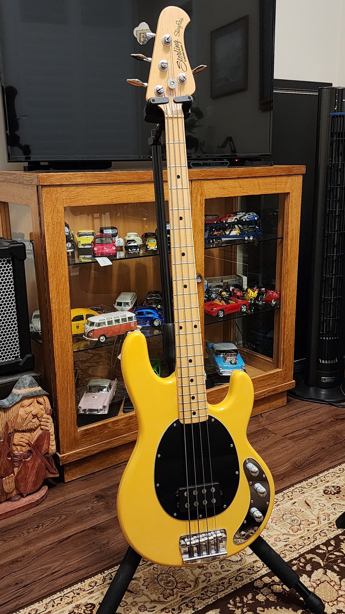 Music Man Sterling Ray24CA-BSB-M1 bass guitar update
