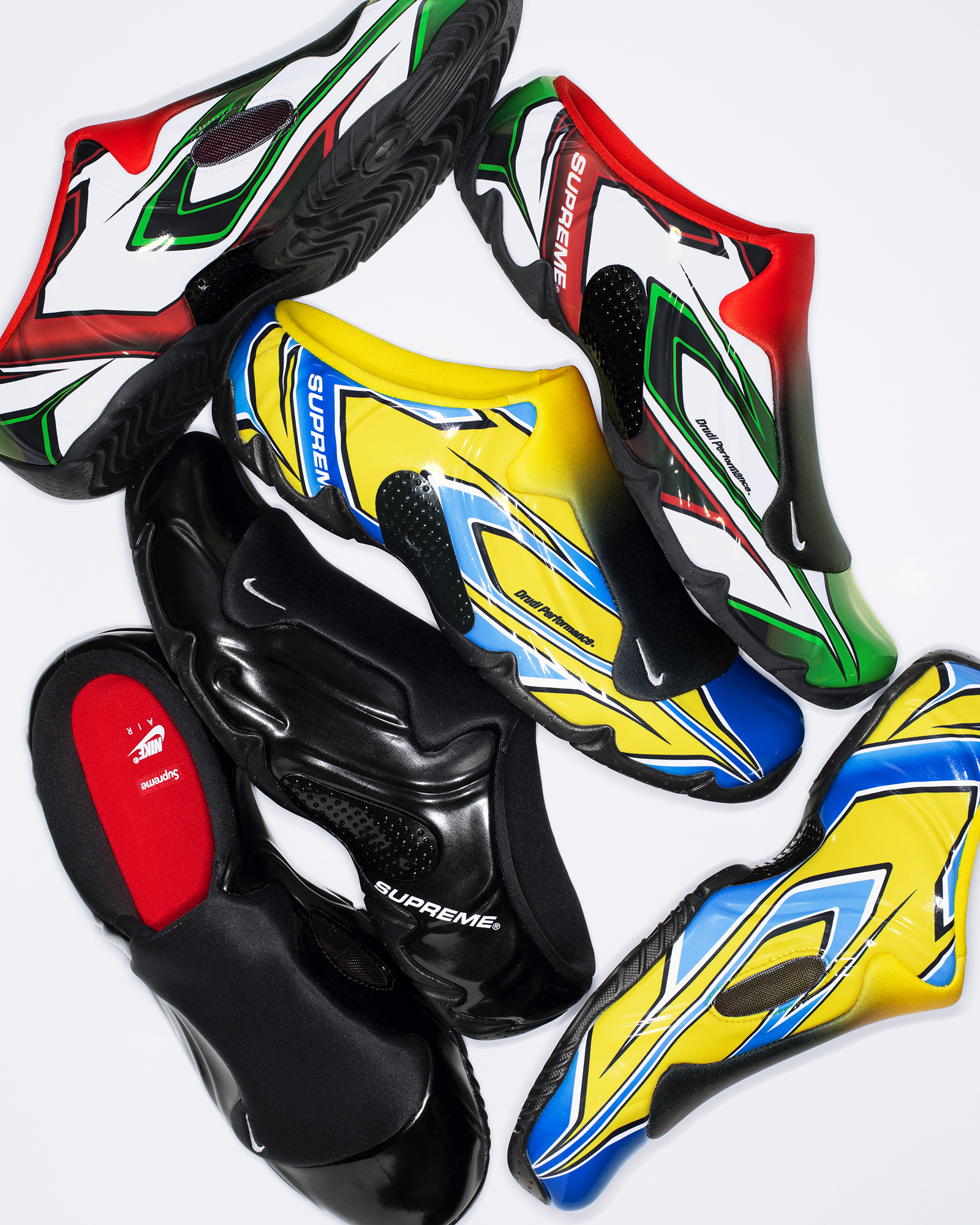 Supreme®/Nike® Clogposite Supreme has worked with Nike® on a new 