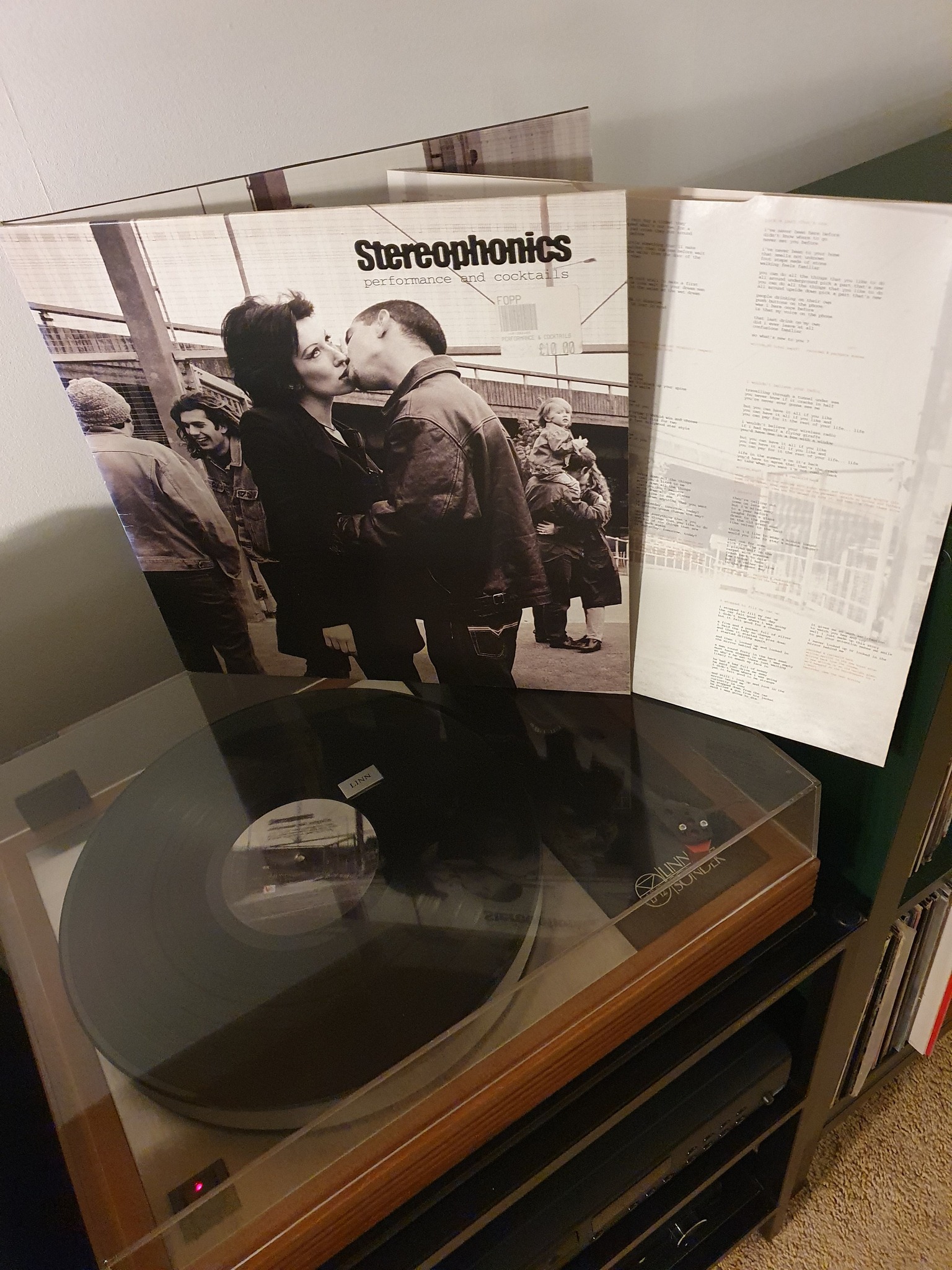 Stereophonics performance and cocktails limited edition orange vinyl
