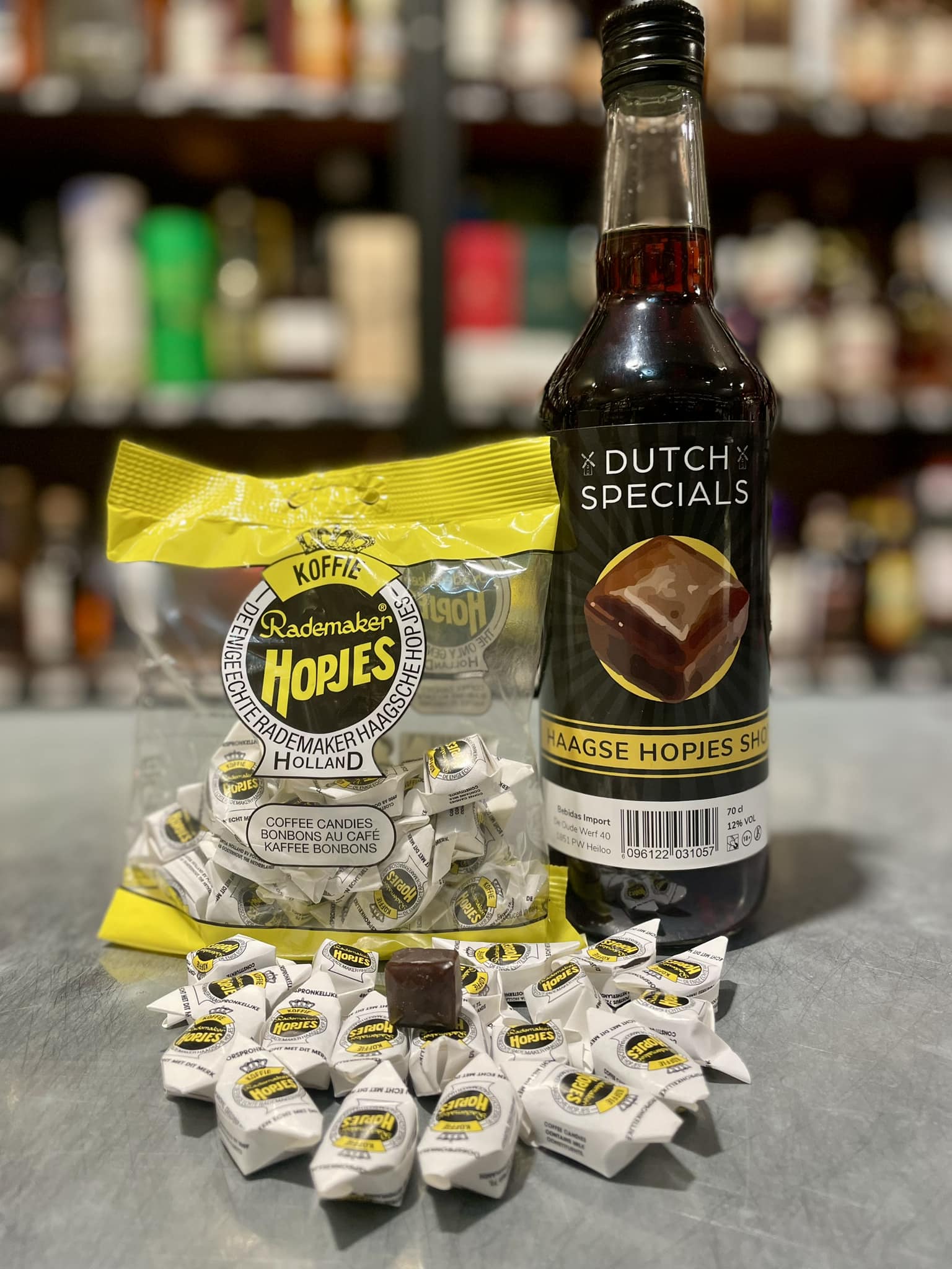 Haagse hopjes shot🫘💛💚... - Slijterij de Slijter