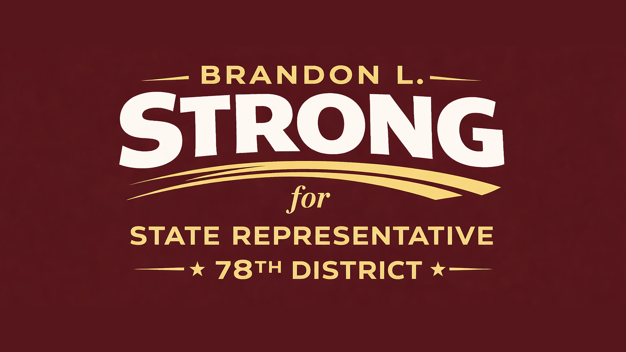 Brandon Strong for State Representative