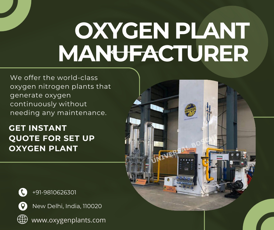 Oxygen - Universal Boschi is a well-known oxygen plant manufacturing ...