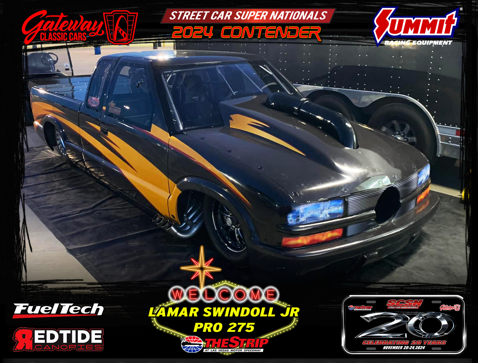 Street - 𝟮𝟬𝟮𝟰 𝗦𝗖𝗦𝗡-𝟮𝟬 𝗣𝗥𝗢 𝟮𝟳𝟱 𝗖𝗢𝗡𝗧𝗘𝗡𝗗𝗘𝗥 DRIVER: Lamar Swindoll Jr ...