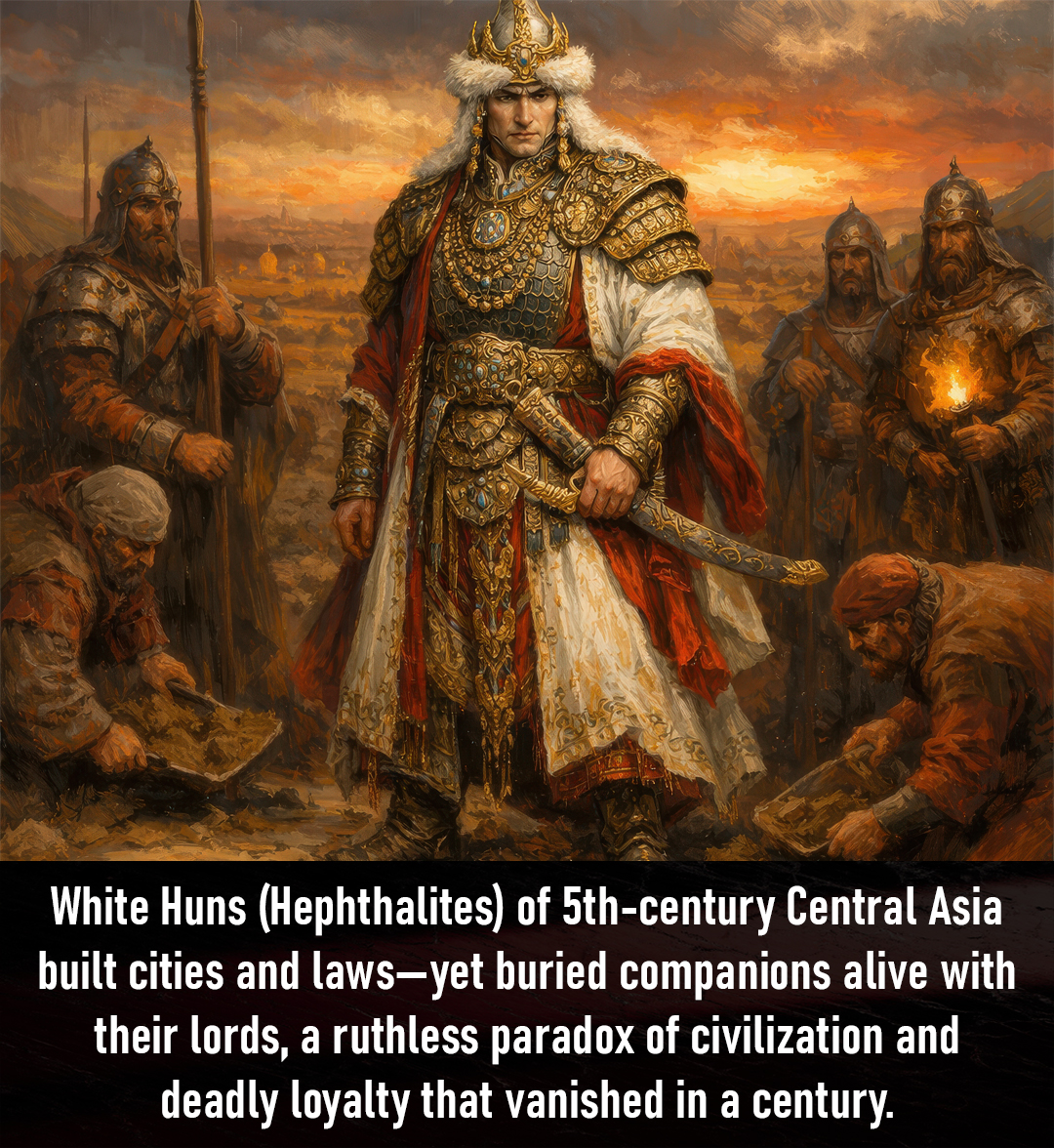 Secrets - In the 5th century AD, the Hephthalites—known to history as ...