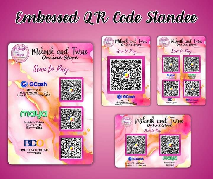 Nj Instaprint - NEW PRODUCT ALERT‼️ EMBOSSED QR CODE...
