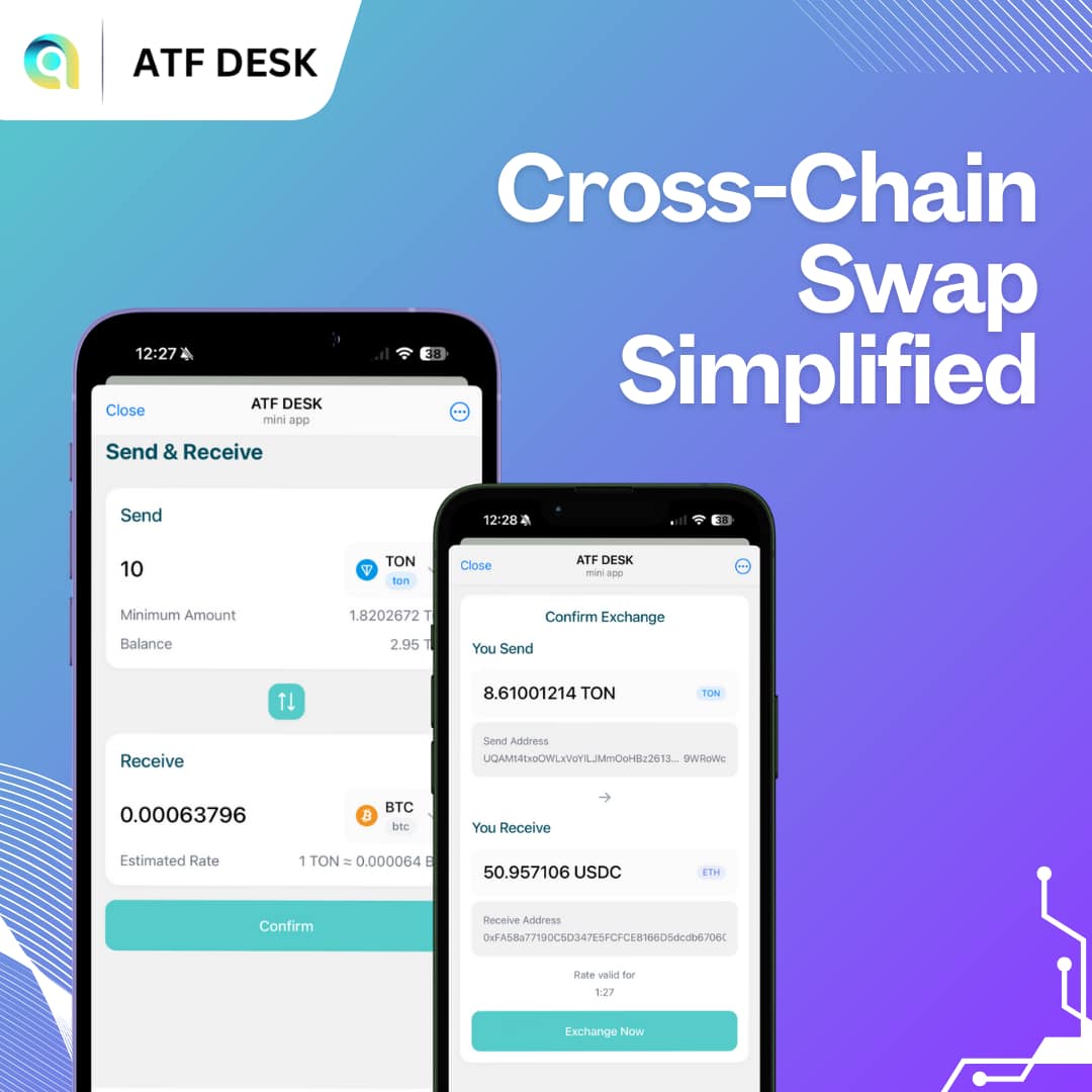 Asia - 🌟 Introducing ATF DESK: The Simplified Cross-Chain Crypto Swap ...