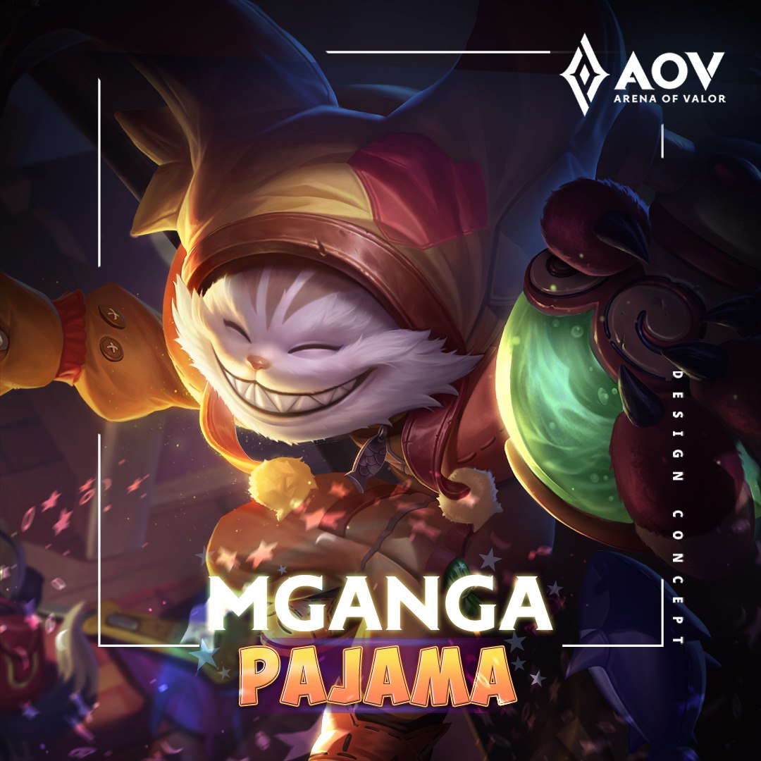 Garena AOV - MGANGA NEW SKIN! Brighter but be careful ya!...