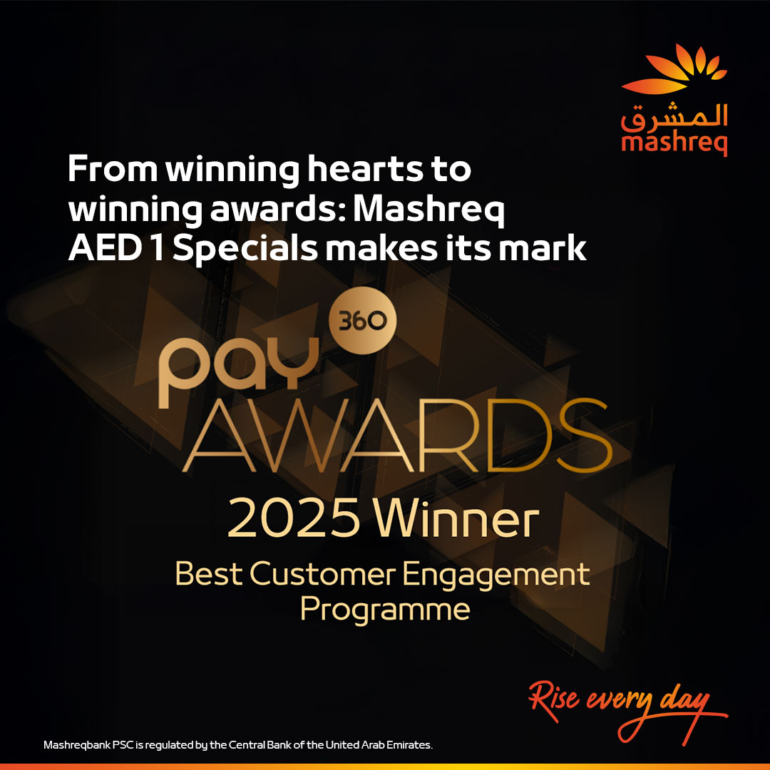 MashreqNeo - Big win for Mashreq! We’re proud to announce that our AED ...