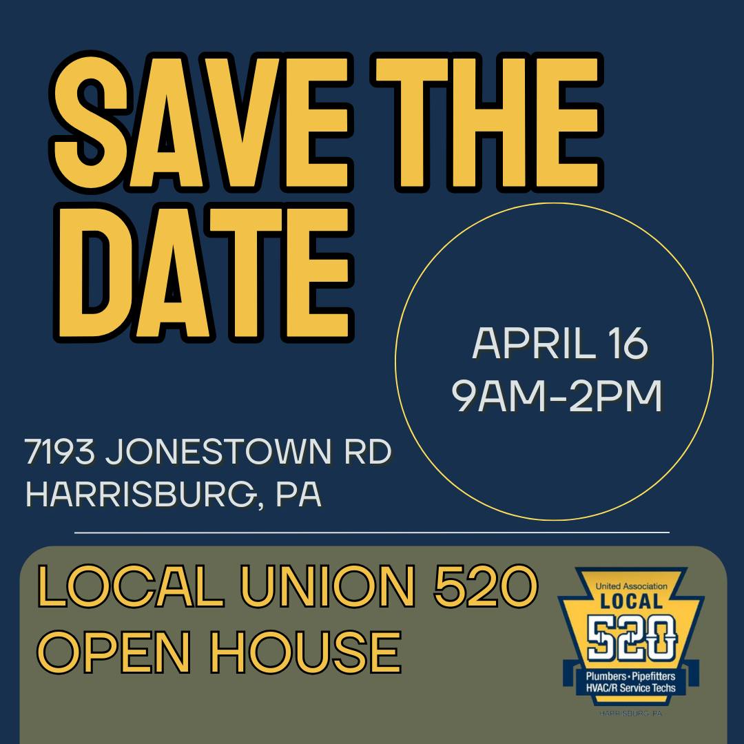 UA Local 520 Training | Harrisburg PA