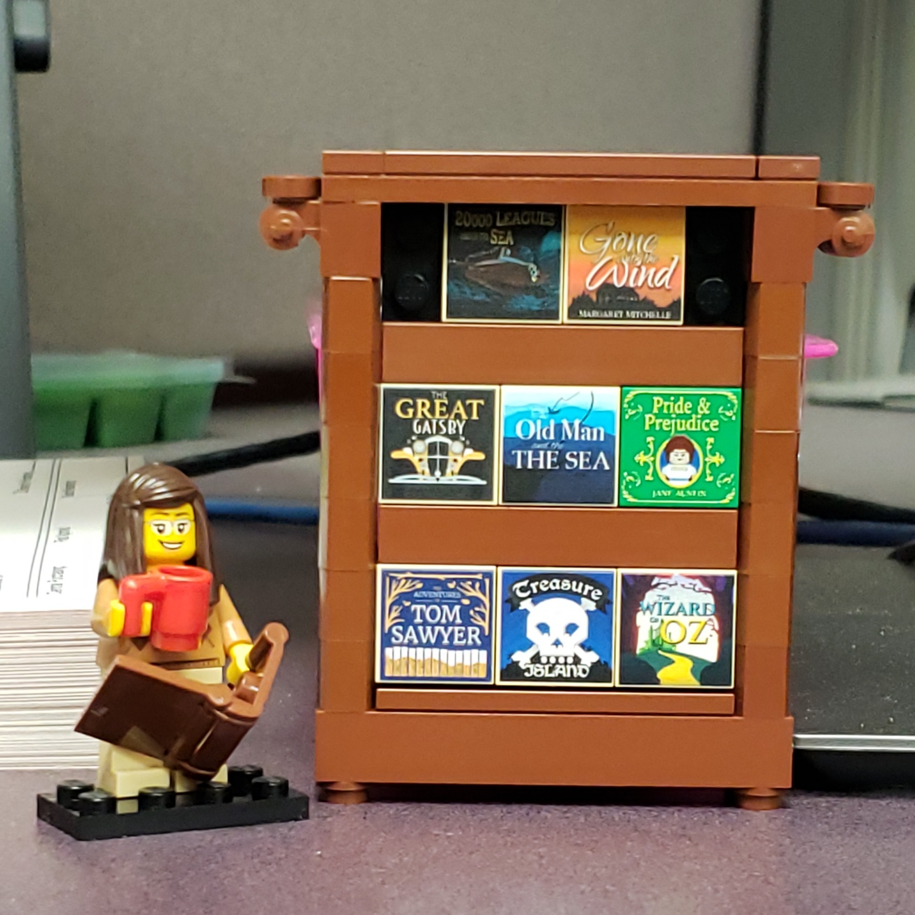 I'm a librarian and built this LEGO... - Beyond the Brick | Facebook