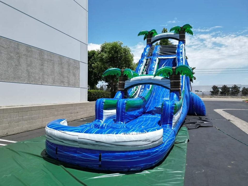 Inflatable bouncers, Waterslide and Mechanical bull for rentals and sales