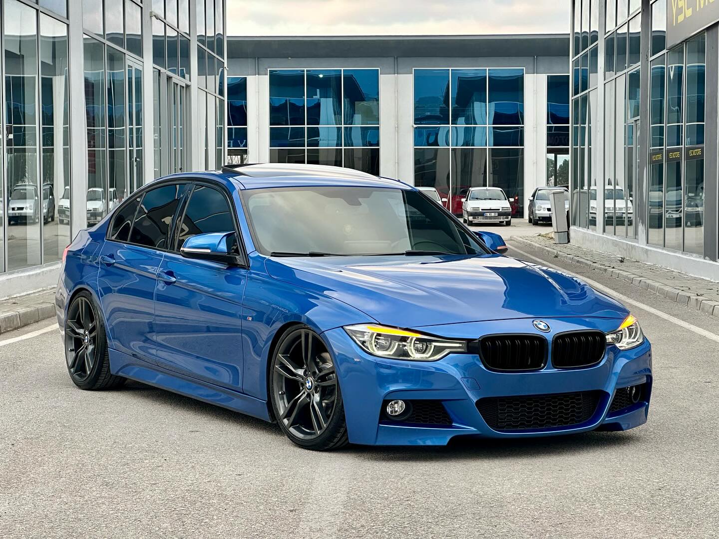 2016 BMW 3.20 iED M - PLUS 198.000 KM OTOMATİK ESTORİL MAVİ 1