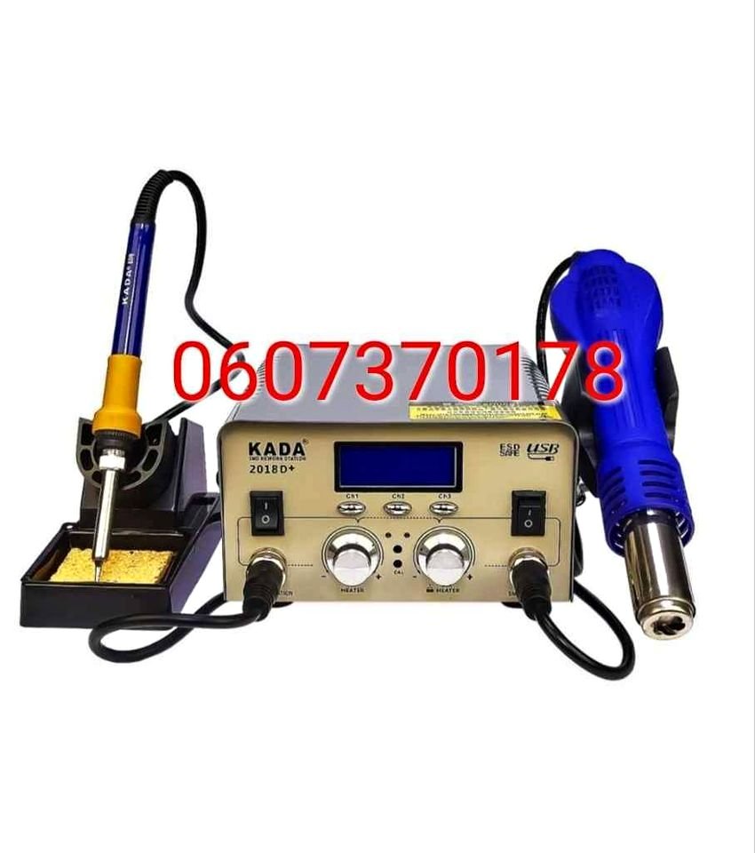 Soldering Station 2 in 1 with Hot Air and LCD Display KADA 2018D ...
