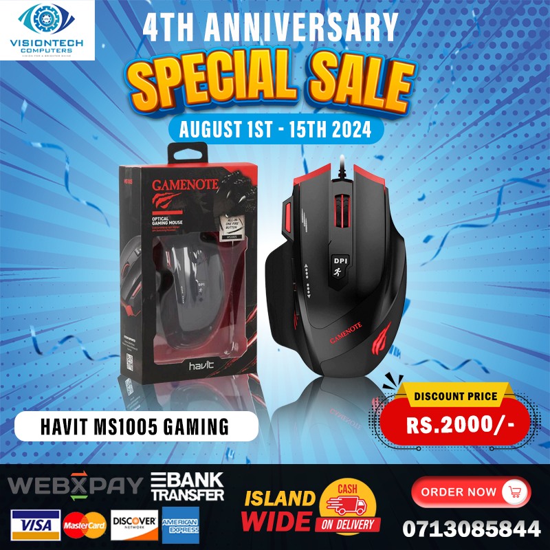 Visiontech - 🚀 Level Up Your Gaming! 🚀 Get the Havit MS1005 Gaming ...