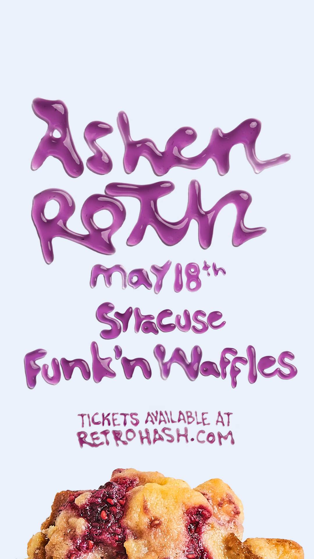 ASHER ROTH and LIVE BAND w/s/g Felix Free