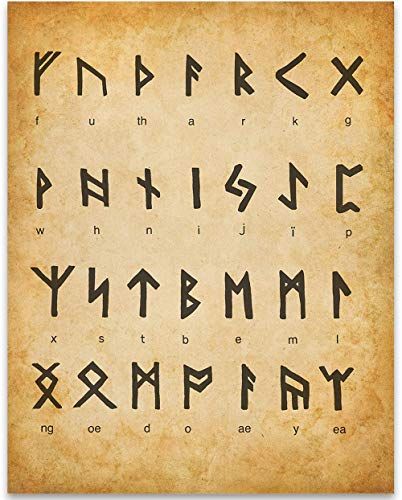 Norse Runes $30 -Introduction to Futhark runes