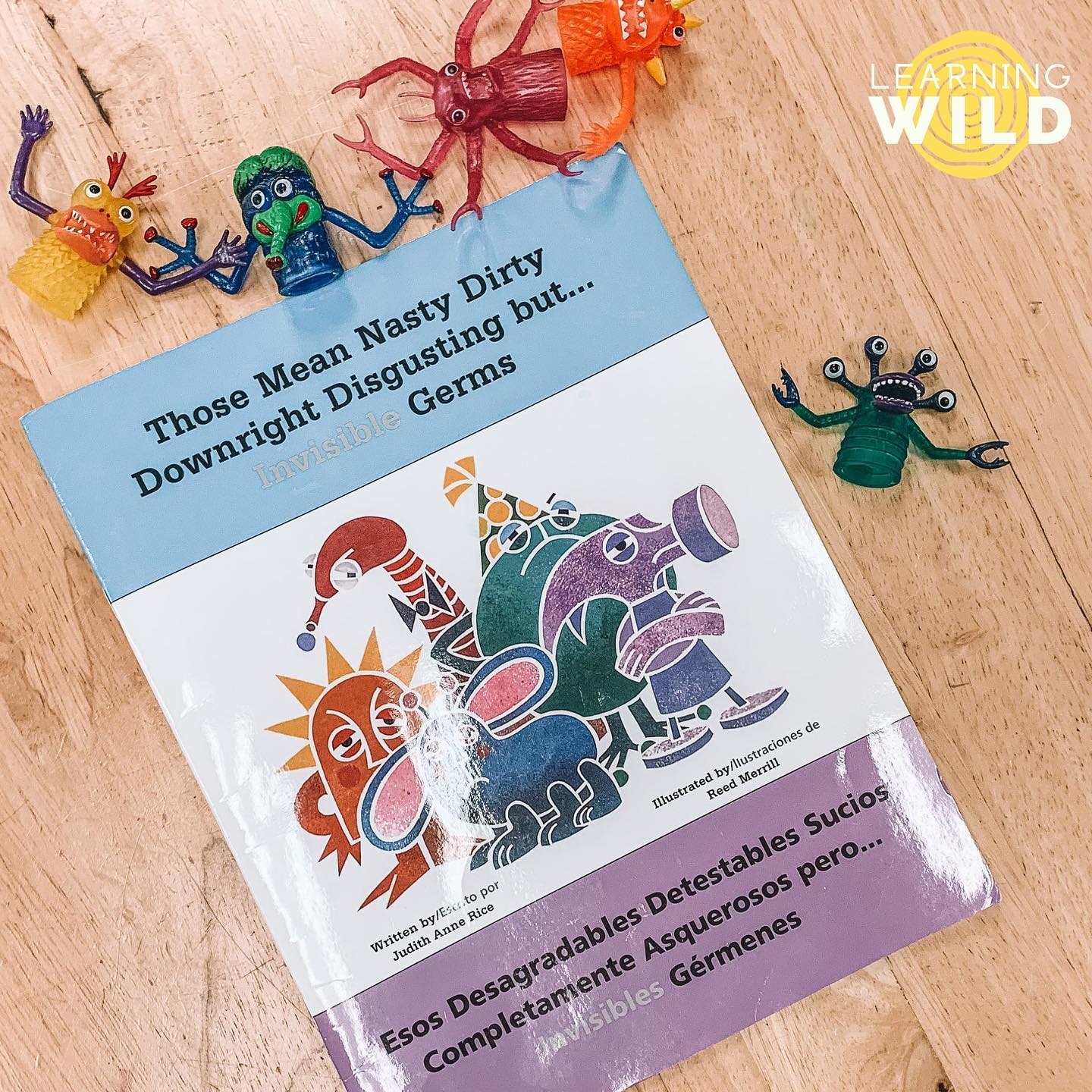 Kristen Day & Play - Our favorite germ book!⁣ ⁣ “Those Mean Nasty Dirty ...