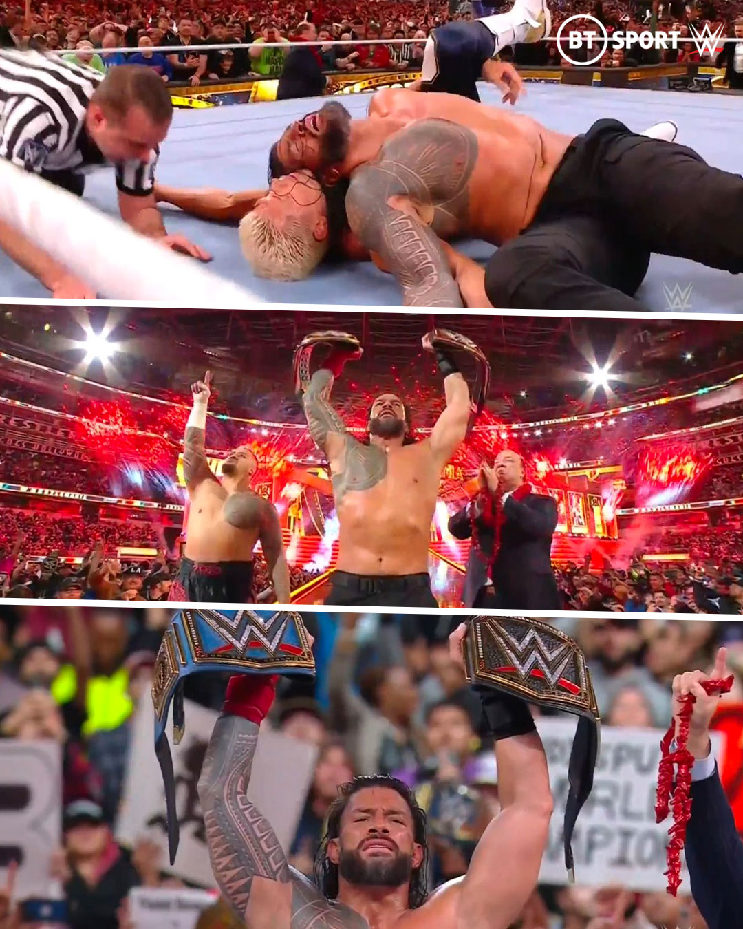 TNT - 945 Days & Counting, Roman Reigns 🏆 🐐 #WrestleMania | Facebook