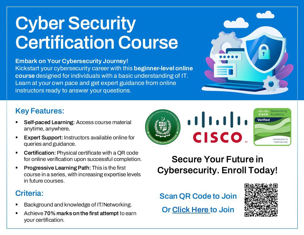 🌐 Join the Cyber Security Certification Course Today! 🌐 🚀 Presented by ...