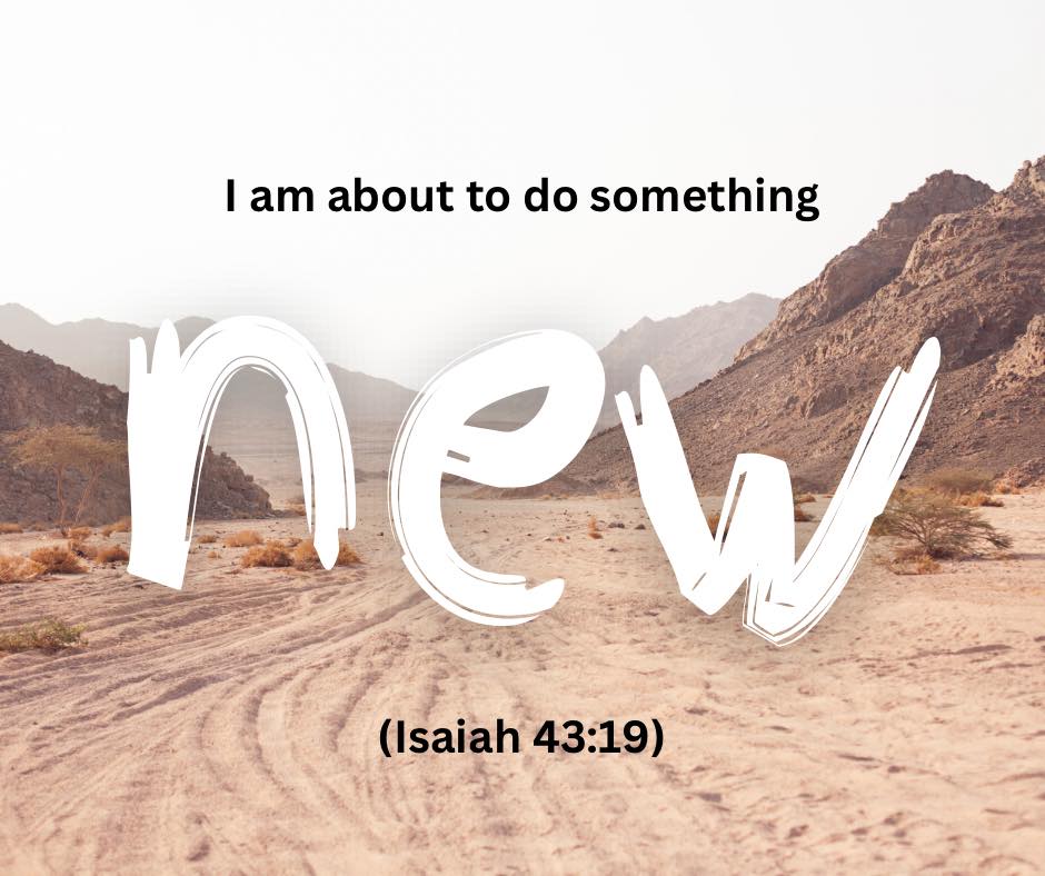 Third Timothy - “For I am about to do something new. See,... | Facebook