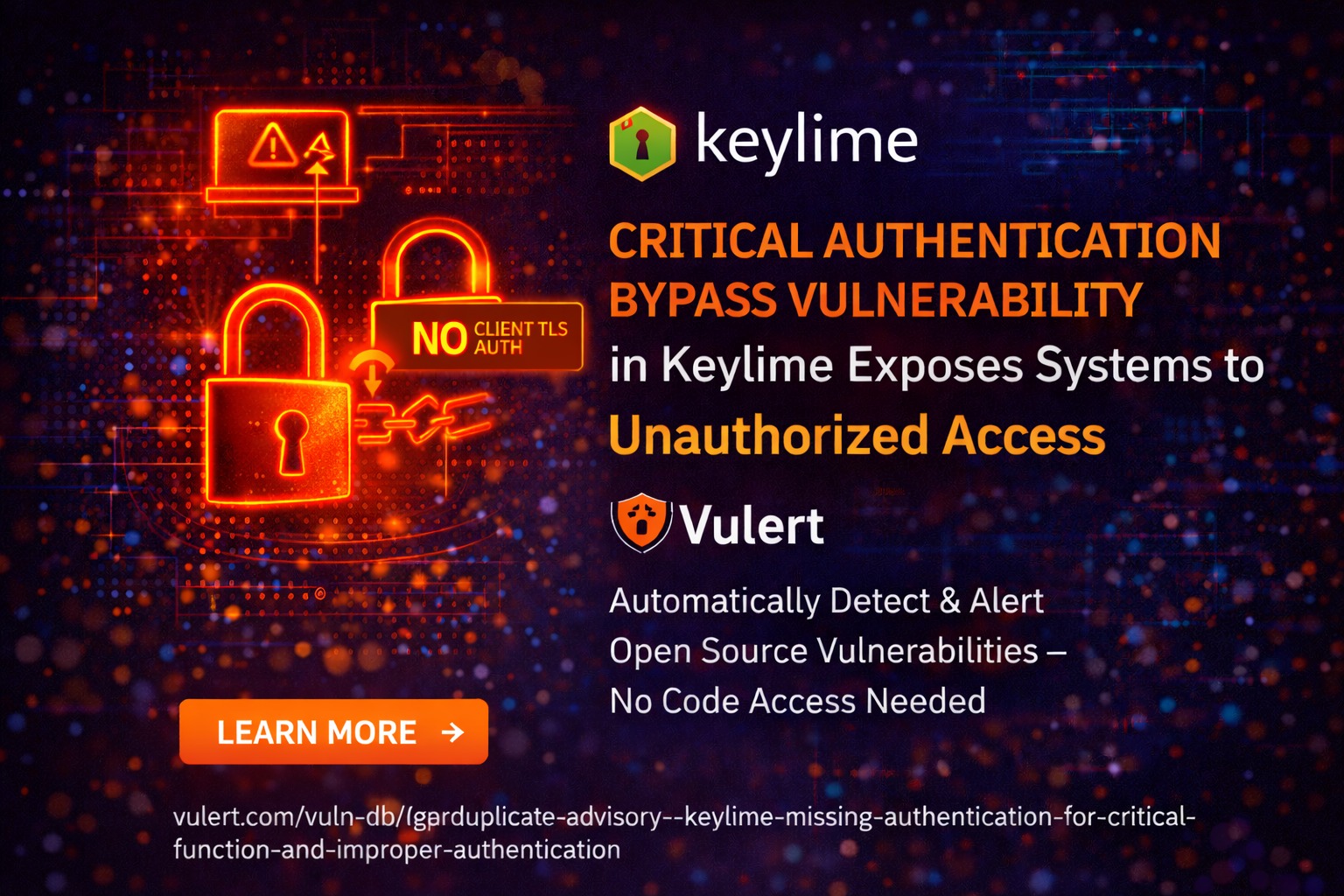 Vulert - 🚨 CRITICAL SECURITY ALERT – Keylime Vulnerability... | Facebook