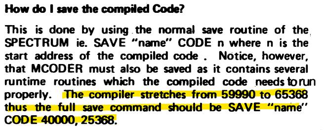 ZX Basic program for video memory