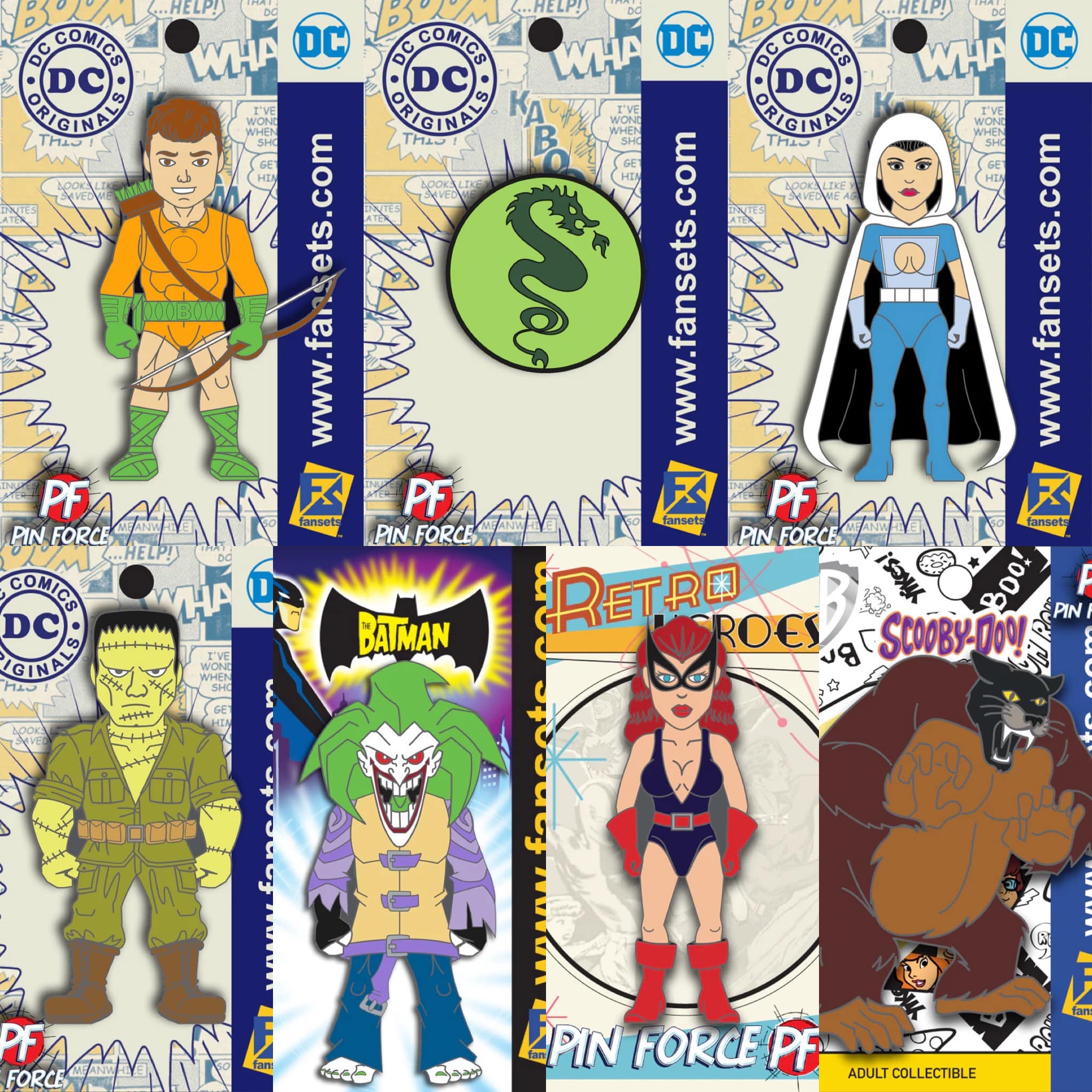PinForce - NEW RELEASES are up at PinForce.com #DCComics #ScoobyDoo # ...