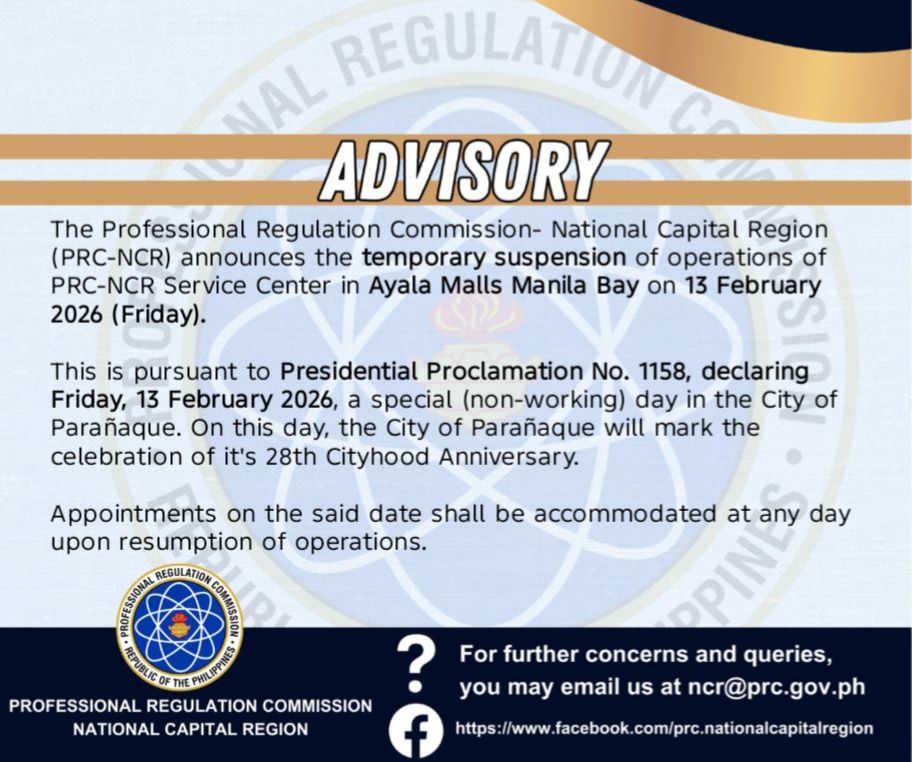 The Professional Regulation Commission- National Capital Region (PRC ...