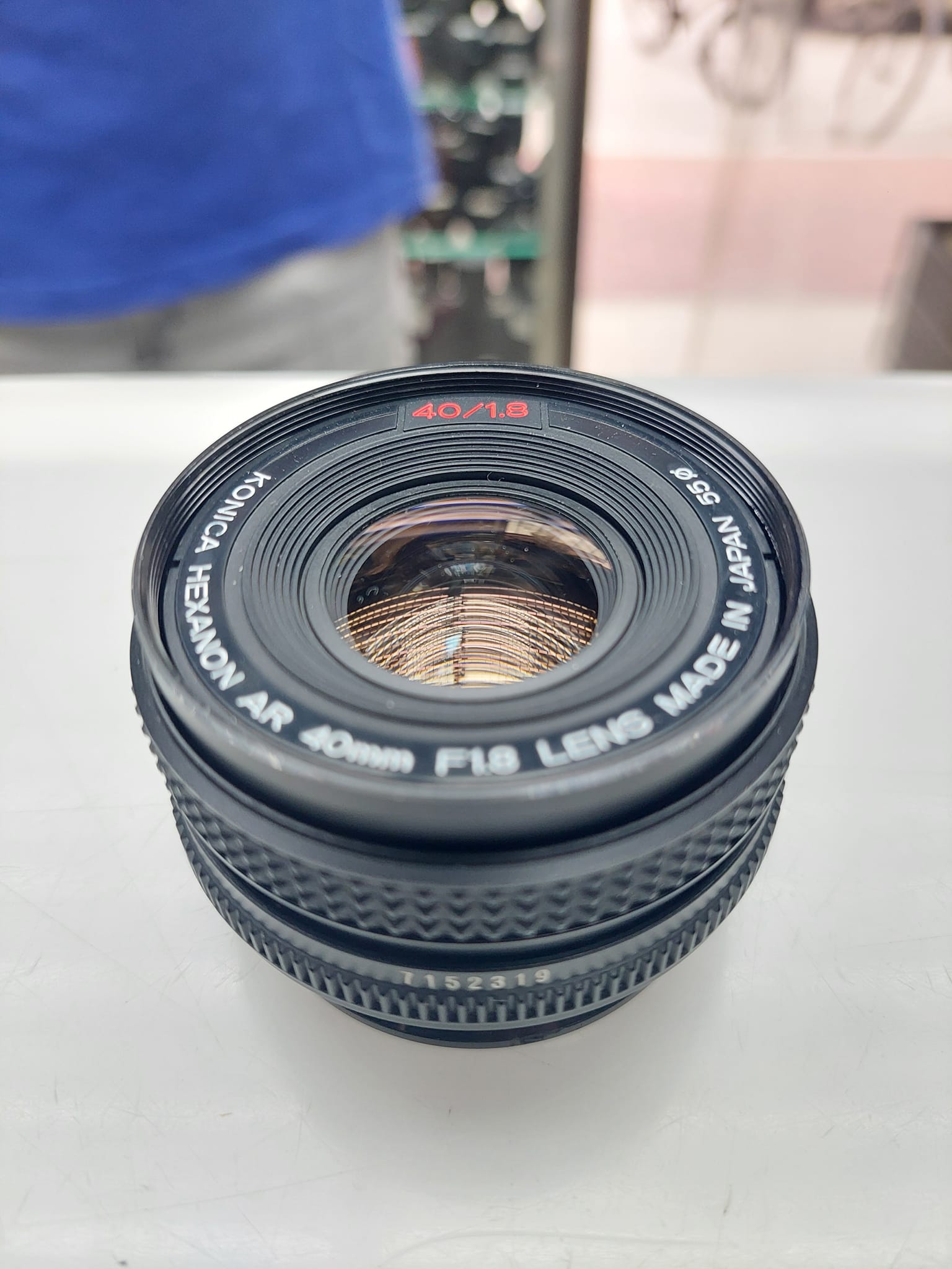 KONICA HEXANON 40MM F1.8 AR LENS CLEAR $600