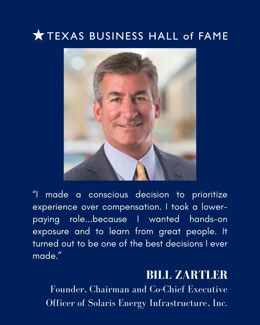 Texas - Insider Perspective: TBHF Director and former Award Recipient ...