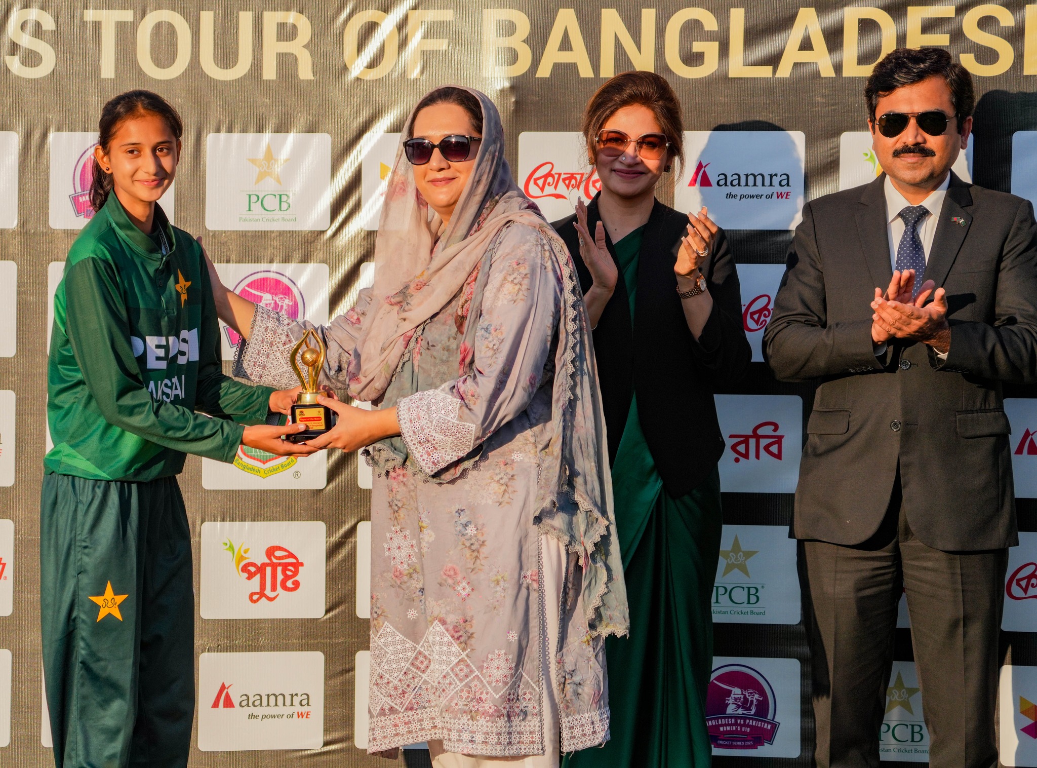 Barira Saif is the player of the... - Pakistan Cricket Team | Facebook