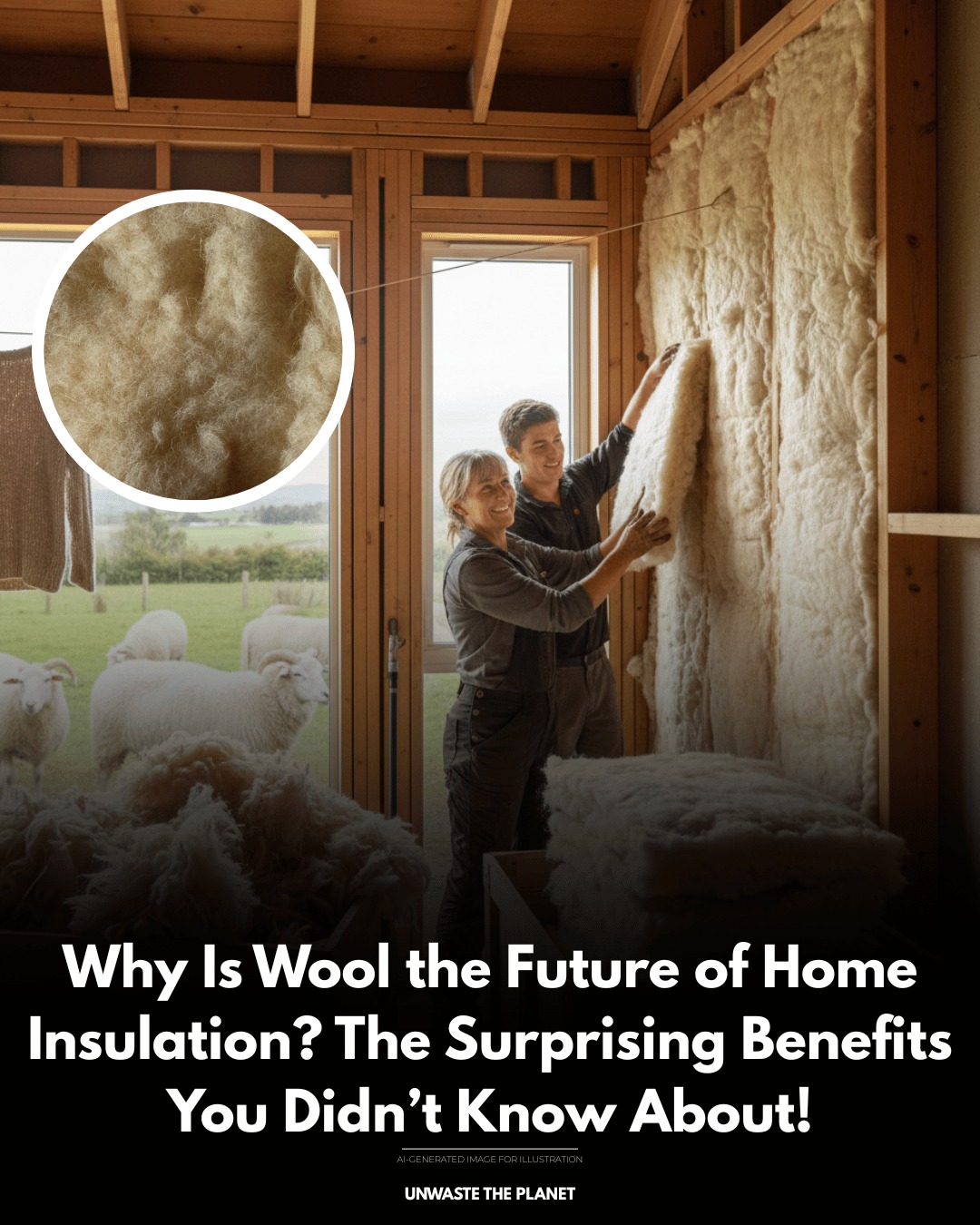 In New Zealand, sheep wool — long... - Unwaste The Planet | Facebook
