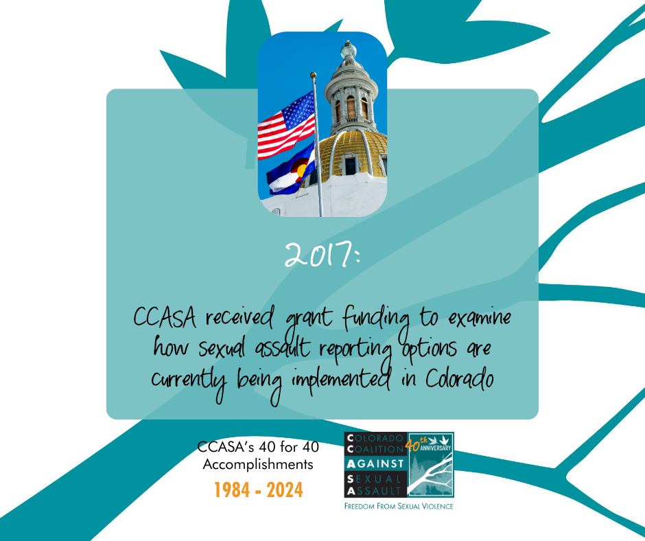 🎉... - Colorado Coalition Against Sexual Assault (CCASA) | Facebook